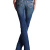 Ariat Women's Mid Rise Boot Cut Real Riding Jeans