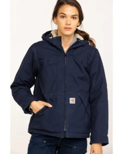 Carhartt Women's FR Full Swing Quick Duck Sherpa-Lined FR Jacket