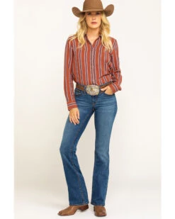 Shyanne Women's Light Wash Tidal Riding Jeans