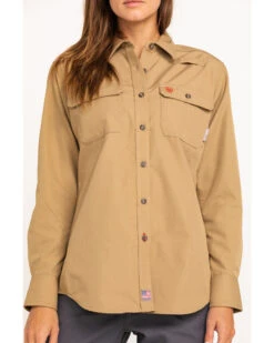 Ariat Women's FR Featherlight Long Sleeve Work Shirt  -Deals Grace Apparel Store 2000294406 250 P4
