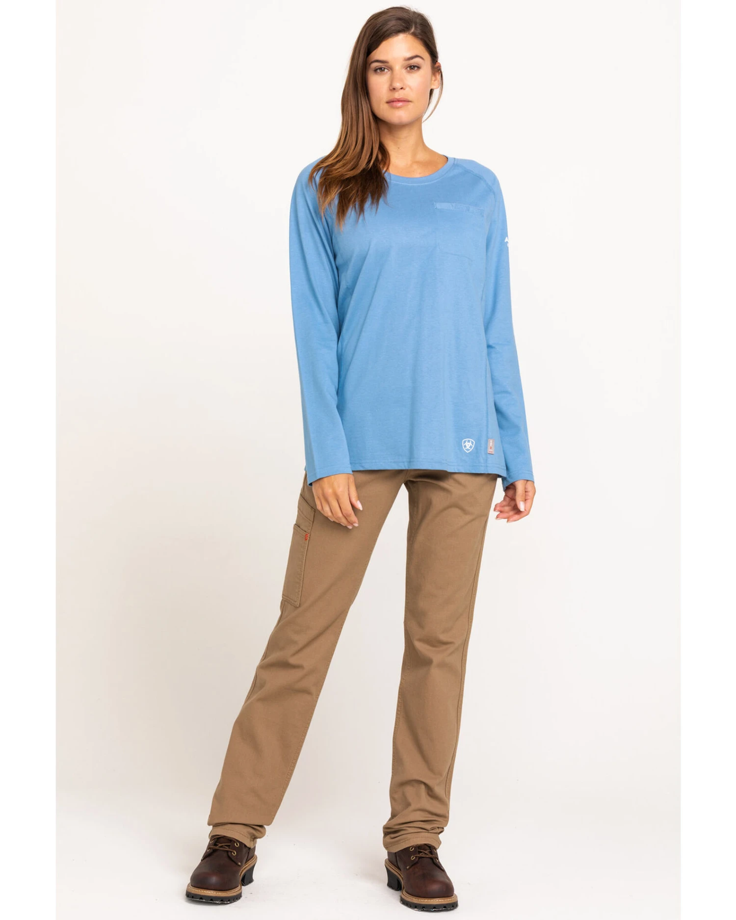 Ariat Women's FR Air Crew Long Sleeve Work Tee 6 Ariat Women's FR Air Crew Long Sleeve Work Tee - Image 6