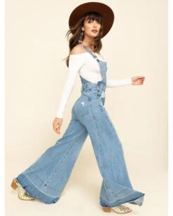 Show Me Your Mumu Women's Carolina Blue San Fran Overalls -Deals Grace Apparel Store 2000296945 400 P6