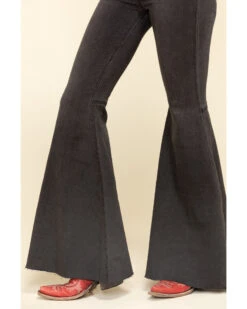 Free People Women's High Rise Dark Wash Just Float On Flare Jeans 7 Free People Women's High Rise Dark Wash Just Float On Flare Jeans -Deals Grace Apparel Store 2000309730 001 P3