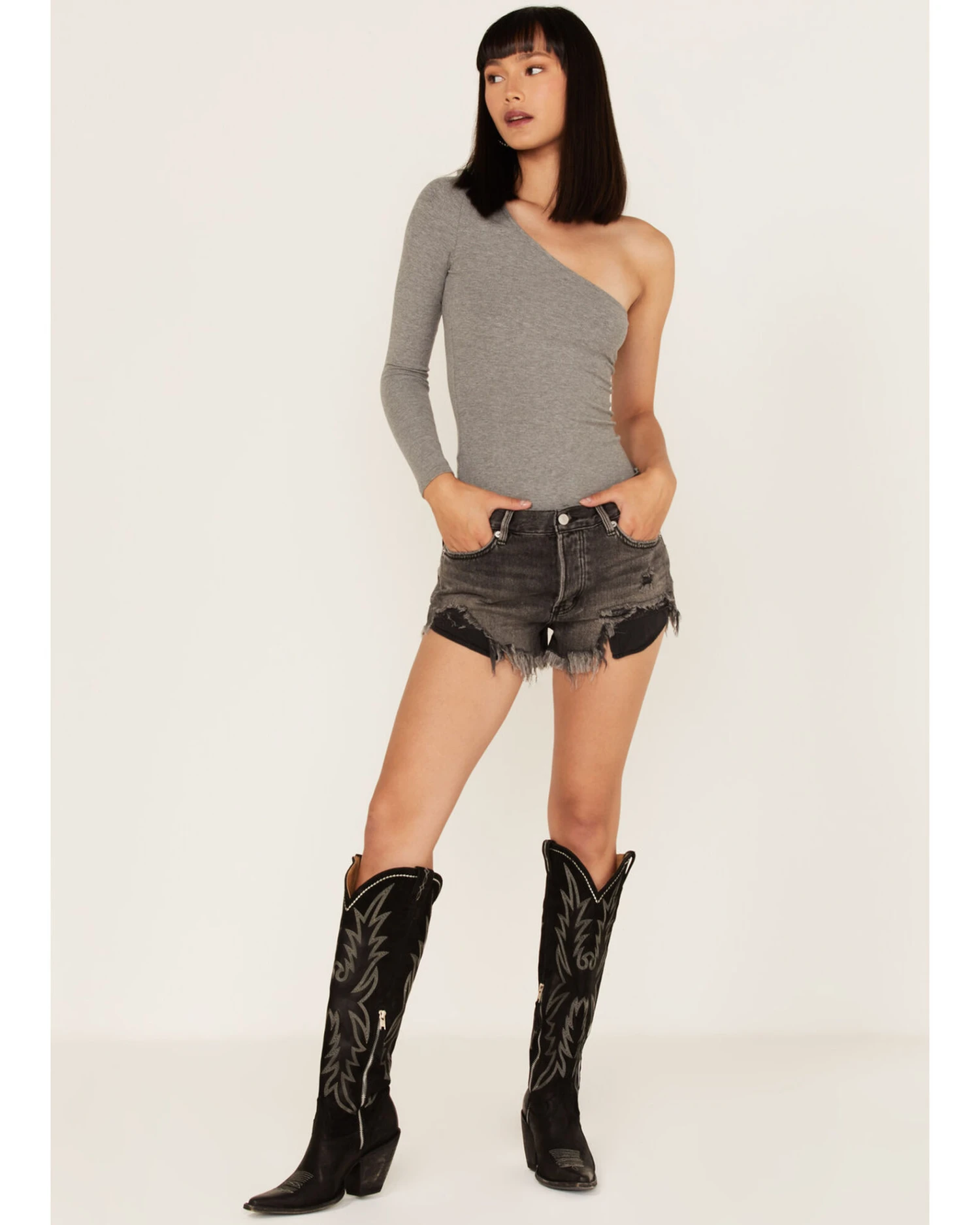 Free People Women's Loving Good Vibrations Shorts 1 Free People Women's Loving Good Vibrations Shorts