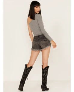 Free People Women's Loving Good Vibrations Shorts 6 Free People Women's Loving Good Vibrations Shorts -Deals Grace Apparel Store 2000314068 020 P3