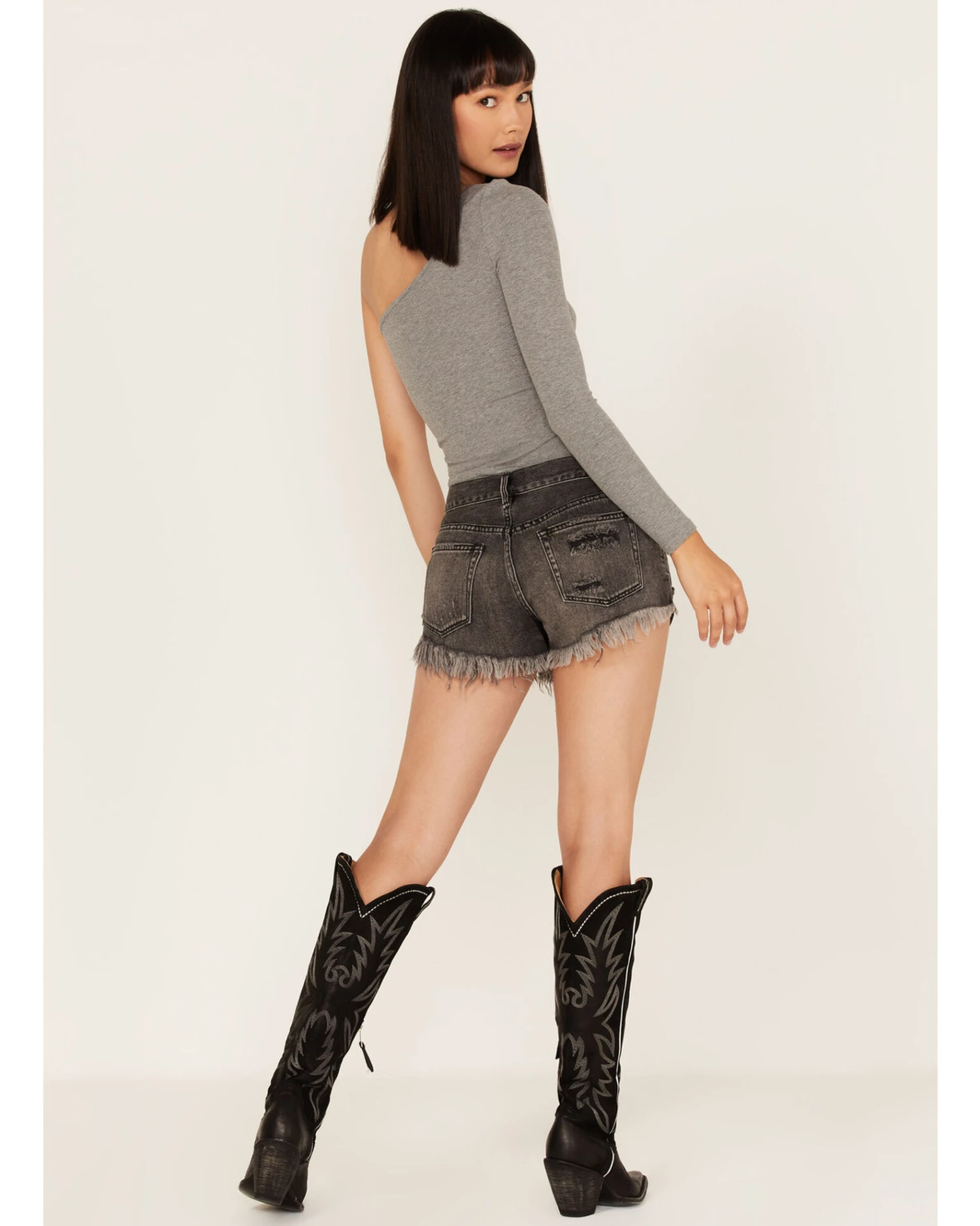 Free People Women's Loving Good Vibrations Shorts 3 Free People Women's Loving Good Vibrations Shorts - Image 3