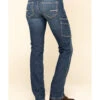 Ariat Women's Rebar Mid Rise Durastretch Nightride Riveter Work Straight Jeans