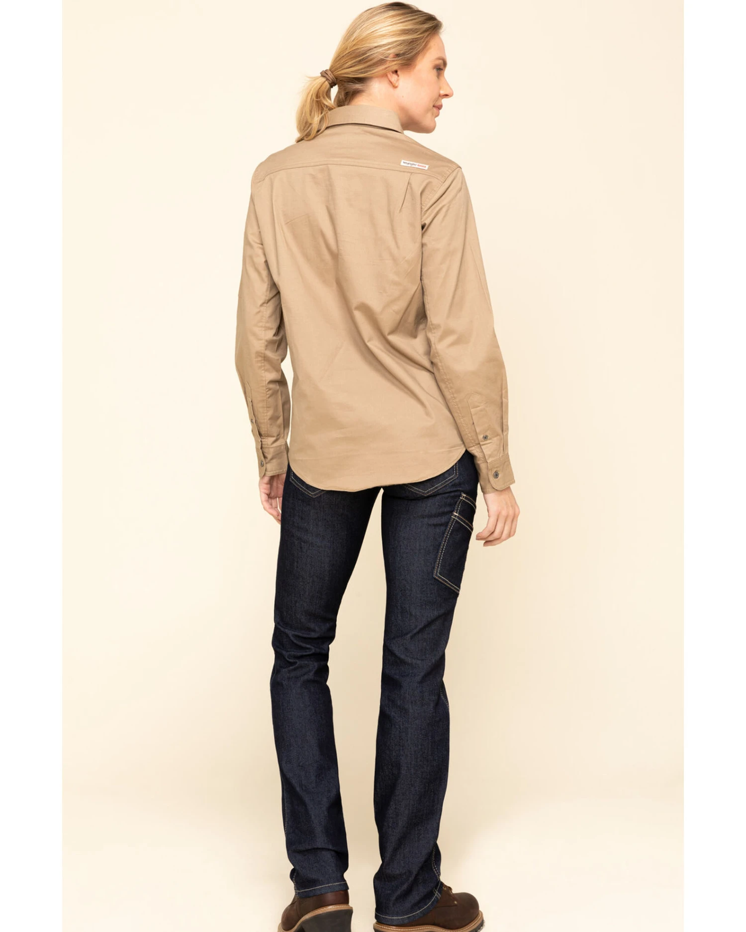 Ariat Women's Rebar Mid Rise Durastretch Raven Rinse Work Straight Jeanss 5 Ariat Women's Rebar Mid Rise Durastretch Raven Rinse Work Straight Jeanss - Image 5