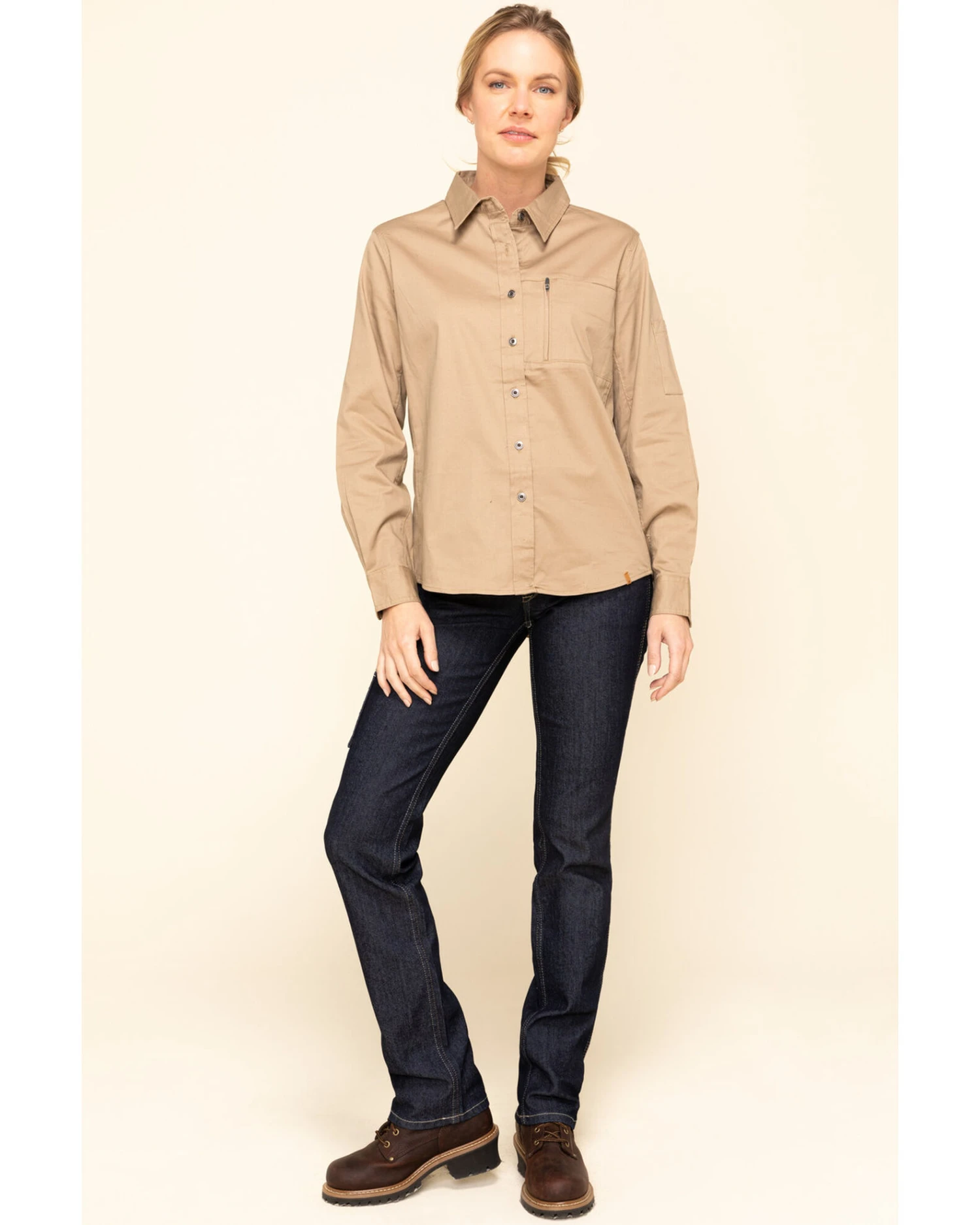 Ariat Women's Rebar Mid Rise Durastretch Raven Rinse Work Straight Jeanss 6 Ariat Women's Rebar Mid Rise Durastretch Raven Rinse Work Straight Jeanss - Image 6