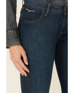 Kimes Ranch Women's Dark Wash Lola Raw Trousers 6 Kimes Ranch Women's Dark Wash Lola Raw Trousers -Deals Grace Apparel Store 2000326209 400 P3
