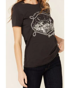 Wrangler Women's Thank Your Lucky Stars Desert Graphic Short Sleeve Tee  -Deals Grace Apparel Store 2000340672 001 P3