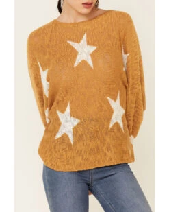 Wishlist Women's Star Print Pullover Sweater 8 Wishlist Women's Star Print Pullover Sweater -Deals Grace Apparel Store 2000340770 701 P4
