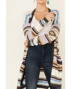 Tasha Polizzi Women's Cream Serape Malibu Cardigan -Deals Grace Apparel Store 2000341946 110 P3