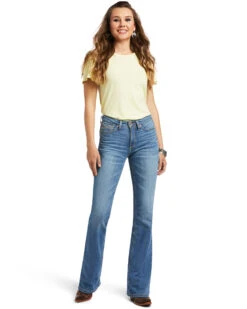 Ariat Women's R.E.A.L. Daniela High Rise Bootcut Jeans