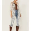 Shyanne Women's Lace Tassel Kimono 