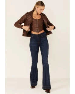 Understated Leather Women's Slick Leather Moto Jacket -Deals Grace Apparel Store 2000358793 200 P4