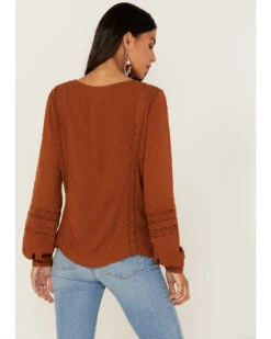 Idyllwind Women's Romance Floral Embroidered Swiss Dot Blouse -Deals Grace Apparel Store 2000359149 255 P5