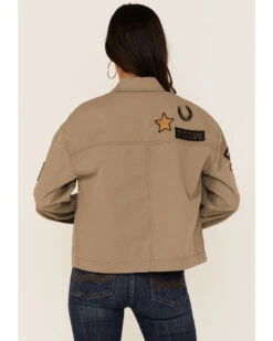 Idyllwind Women's Falls Creek Patch Shacket 7 Idyllwind Women's Falls Creek Patch Shacket -Deals Grace Apparel Store 2000359159 343 P4