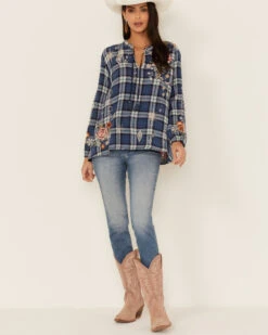 Johnny Was Women's Multicolored Umoya Effortless Scarf Back Blouse 7 Johnny Was Women's Multicolored Umoya Effortless Scarf Back Blouse -Deals Grace Apparel Store 2000362209 900 P4