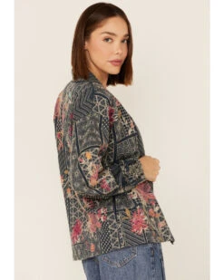 Johnny Was Women's Viviana Bishop Sleeve Denim Kimono  -Deals Grace Apparel Store 2000363637 400 P4