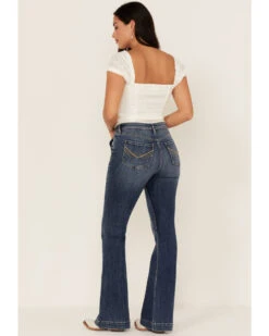 Idyllwind Women's Front Seam High Rise Flare Jeans 6 Idyllwind Women's Front Seam High Rise Flare Jeans -Deals Grace Apparel Store 2000364330 412 P3