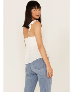 Shyanne Women's Flutter Sleeve Tank  -Deals Grace Apparel Store 2000364742 100 P4