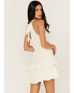 Shyanne Women's Swiss Dot Embroidered Halter Neck Dress 7 Shyanne Women's Swiss Dot Embroidered Halter Neck Dress -Deals Grace Apparel Store 2000364747 100 P4