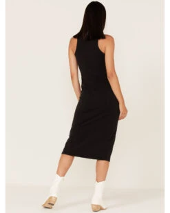 Cleo + Wolf Women's Halter Slit Midi Dress -Deals Grace Apparel Store 2000364838 001 P4