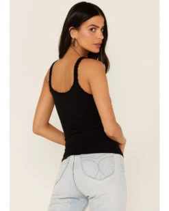 Cleo + Wolf Women's Ruffle Trim Tank Top -Deals Grace Apparel Store 2000364839 001 P4