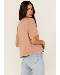 Cleo + Wolf Women's Beer Garden Graphic Boxy Crop Tee 7 Cleo + Wolf Women's Beer Garden Graphic Boxy Crop Tee -Deals Grace Apparel Store 2000364851 250 P4