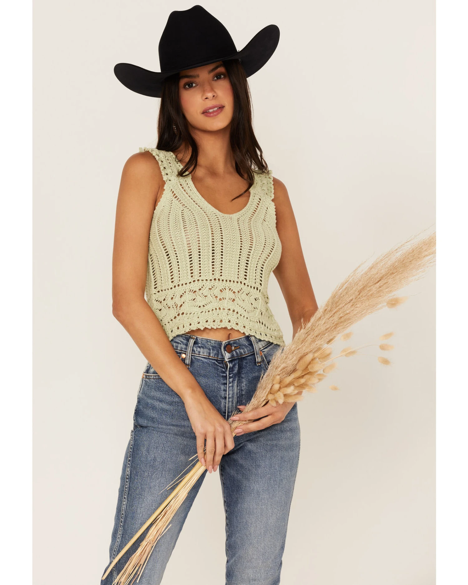 Shyanne Women's Sweater Knit Tank 1 Shyanne Women's Sweater Knit Tank