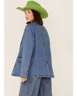 Lola Women's Denim Blazer Jacket -Deals Grace Apparel Store 2000366391 400 P4