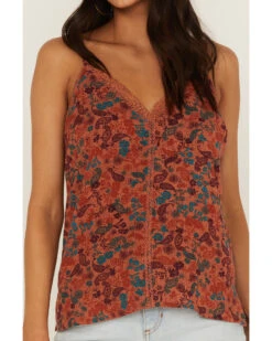 Idyllwind Women's Lurex Little Lace Tank Top -Deals Grace Apparel Store 2000366638 202 P4