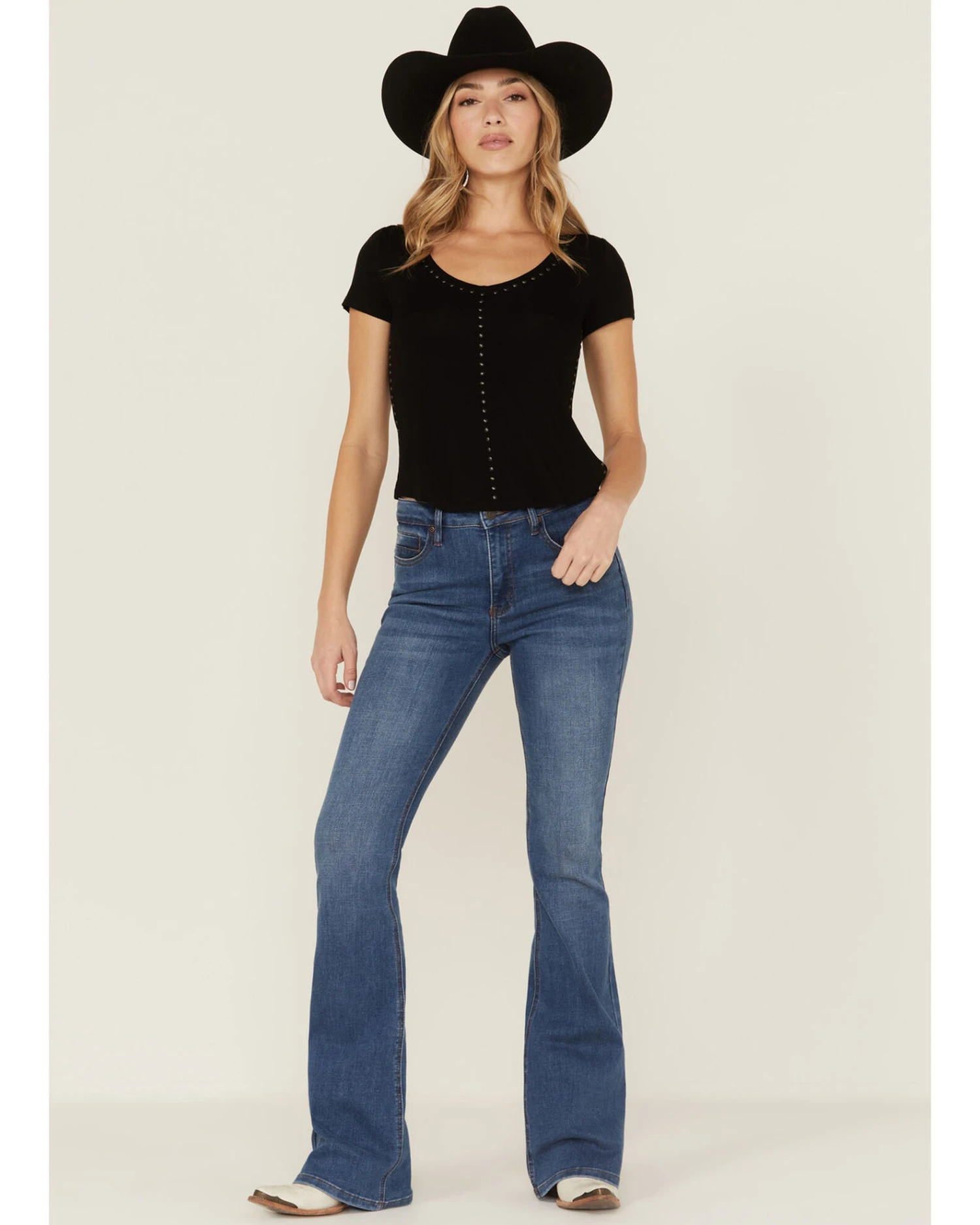 Idyllwind Women's Honky Tonk Studded Tee 2 Idyllwind Women's Honky Tonk Studded Tee - Image 2