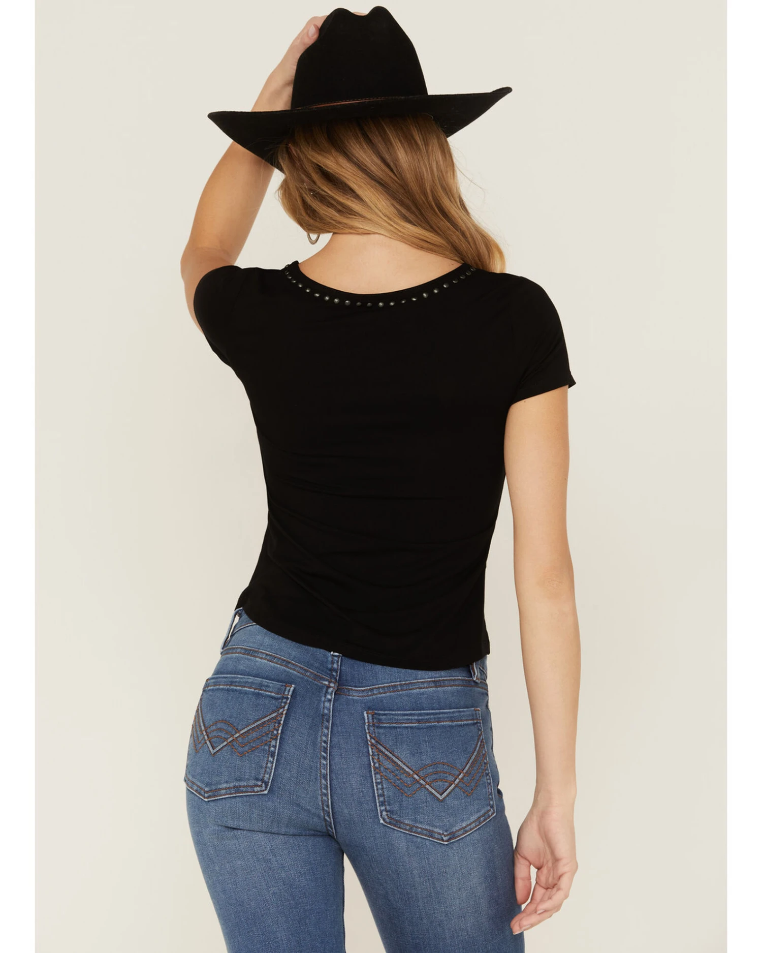 Idyllwind Women's Honky Tonk Studded Tee 4 Idyllwind Women's Honky Tonk Studded Tee - Image 4