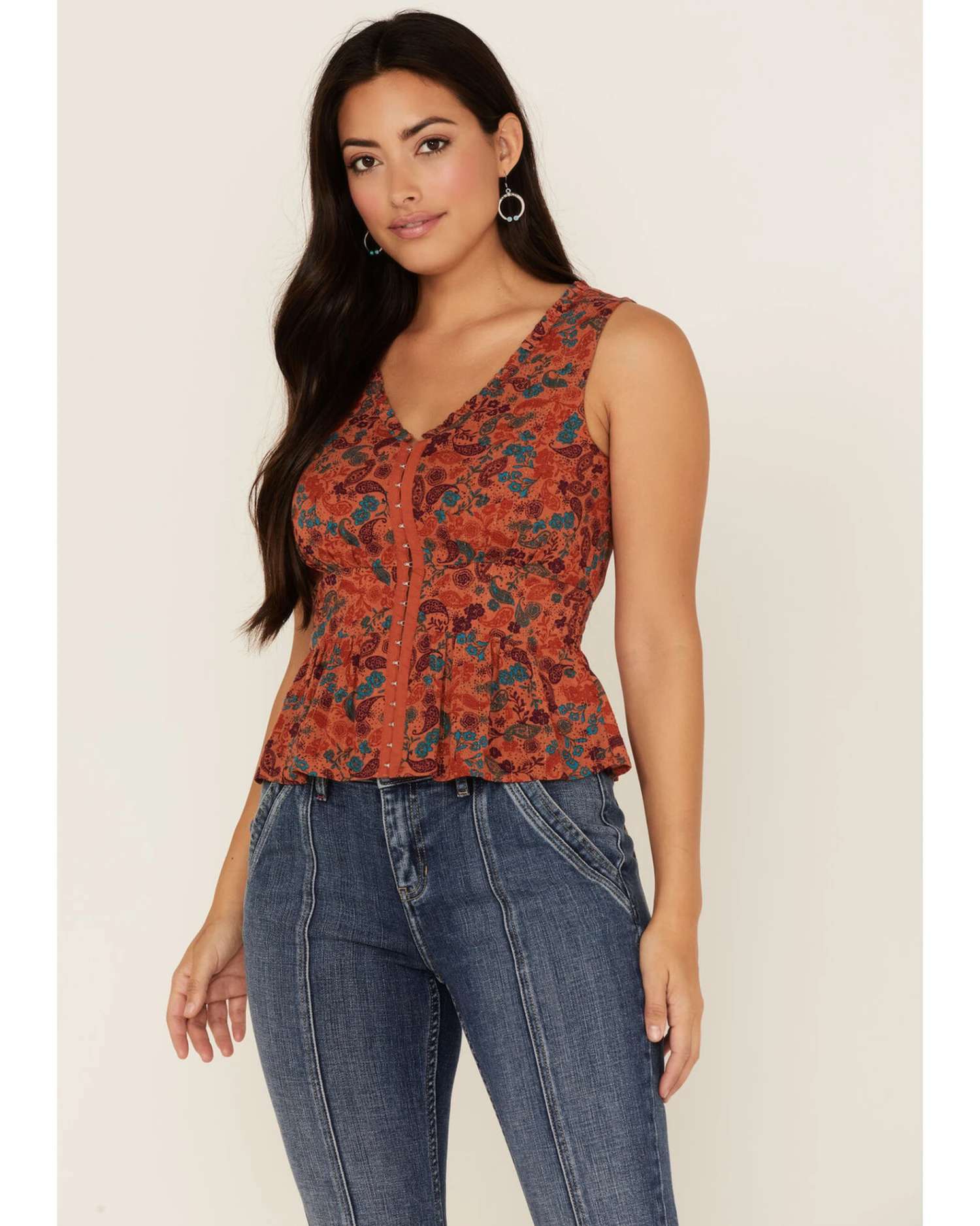 Idyllwind Women's Beacon Corsett Top 1 Idyllwind Women's Beacon Corsett Top