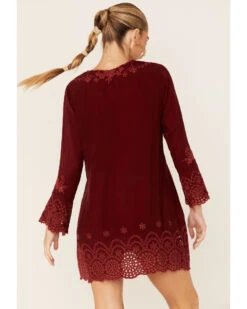 Johnny Was Women's Garnet Rhine Long Sleeve Tunic Dress -Deals Grace Apparel Store 2000367760 600 P3