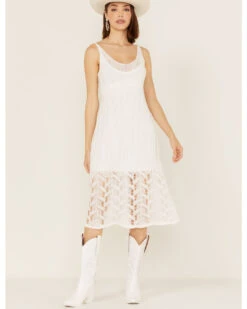 Sadie & Sage Women's Kailani Crochet Knit Midi Dress