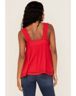 Miss Me Women's Pointelle Pleated Tank Top -Deals Grace Apparel Store 2000372863 600 P4