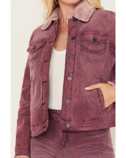 Idyllwind Women's Sherpa Lined Corduroy Jacket -Deals Grace Apparel Store 2000373418 500 P3