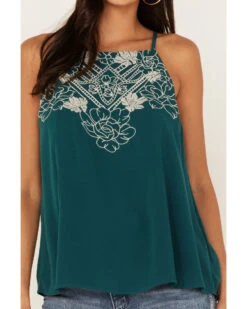 Eyeshadow Women's Floral Embroidered Tank Top 6 Eyeshadow Women's Floral Embroidered Tank Top -Deals Grace Apparel Store 2000373939 442 P3