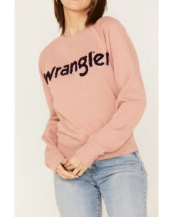 Wrangler Retro Women's Embroidered Logo Sweatshirt 6 Wrangler Retro Women's Embroidered Logo Sweatshirt -Deals Grace Apparel Store 2000374076 681 P3