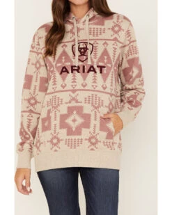Ariat Women's Southwestern Print Logo Graphic Hoodie 6 Ariat Women's Southwestern Print Logo Graphic Hoodie -Deals Grace Apparel Store 2000374278 280 P3