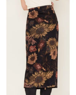 Cleo + Wolf Women's Floral Print Sheer Midi Skirt -Deals Grace Apparel Store 2000374825 001 P4