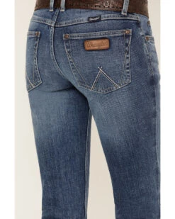 Wrangler Retro Women's Medium Wash Mid Rise Mae Megan Bootcut Jeans -Deals Grace Apparel Store 2000375057 400 P4