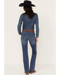 Wrangler Women's Medium Wash Mid Rise Q-Baby Bootcut Ultimate Riding Jeans 6 Wrangler Women's Medium Wash Mid Rise Q-Baby Bootcut Ultimate Riding Jeans -Deals Grace Apparel Store 2000375065 400 P3