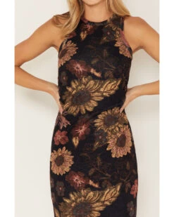 Cleo + Wolf Women's Sheer Floral Print Tank Dress 6 Cleo + Wolf Women's Sheer Floral Print Tank Dress -Deals Grace Apparel Store 2000375137 001 P3