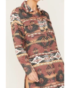 Shyanne Women's Southwestern Print Duster Shacket -Deals Grace Apparel Store 2000378011 646 P3