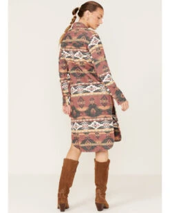 Shyanne Women's Southwestern Print Duster Shacket -Deals Grace Apparel Store 2000378011 646 P4