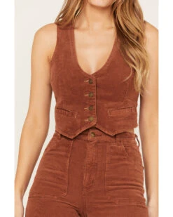 Rolla's Women's Dallas Cord Vest -Deals Grace Apparel Store 2000378216 413 P3